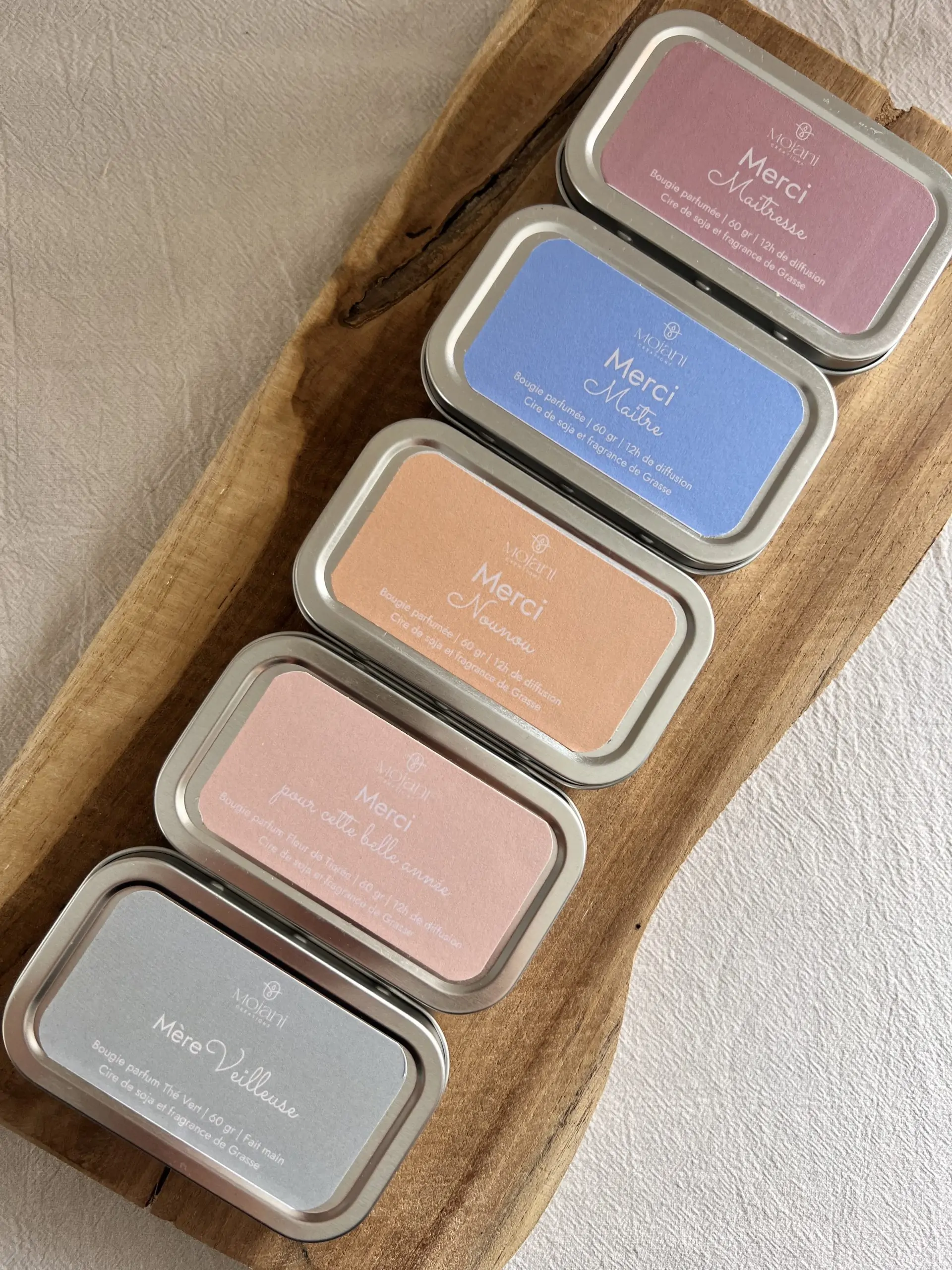 Bougie Message Personnalisé